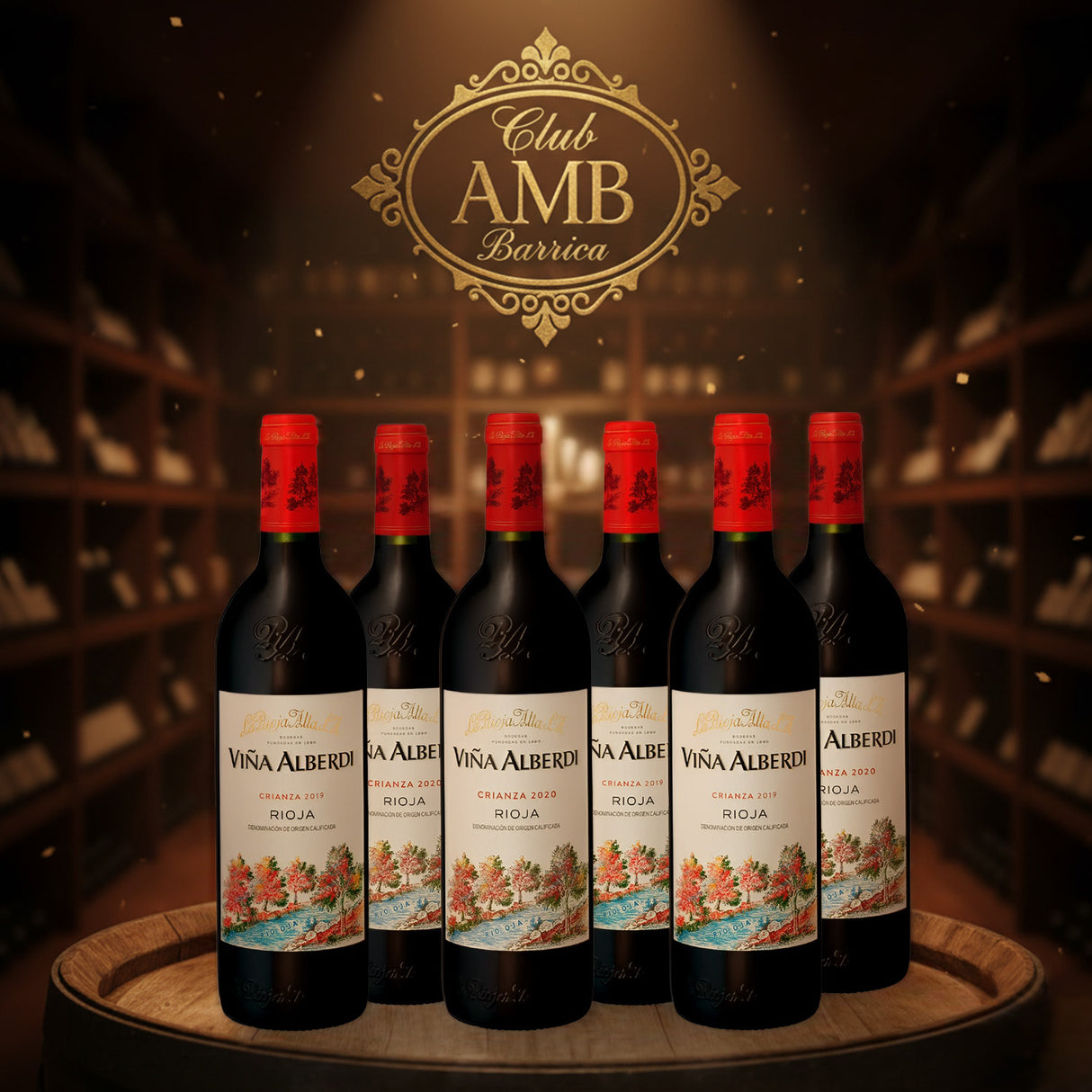 Assinatura mensal do barril do Wine Club AMB