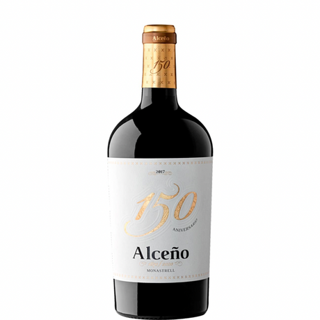 Garrafa de vinho do 150º aniversário de Alceño