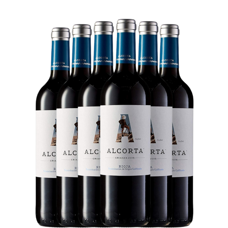 6 garrafas de Alcorta Crianza 2021