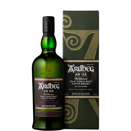 Garrafa de Ardbeg An Oa 1L. com estojo