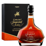 Bottle of Brandy Carlos I Imperial XO Solera Gran Reserva with case