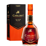 Garrafa de Brandy Carlos I Solera Gran Reserva com estojo