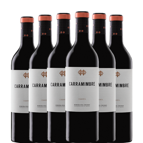 6 garrafas de Carramimbre Crianza 2022
