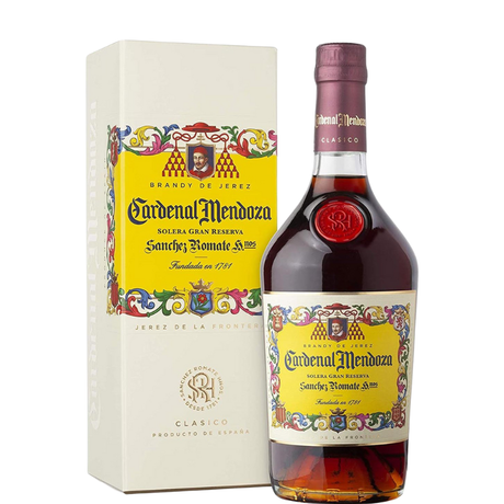 Garrafa de Cardenal Mendoza com estojo