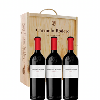 CARMELO RODERO Crianza x3 + caixa de madeira
