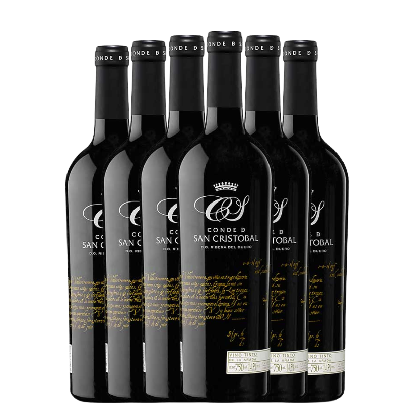 CONDE DE SAN CRISTOBAL Crianza 2022 x6 garrafas
