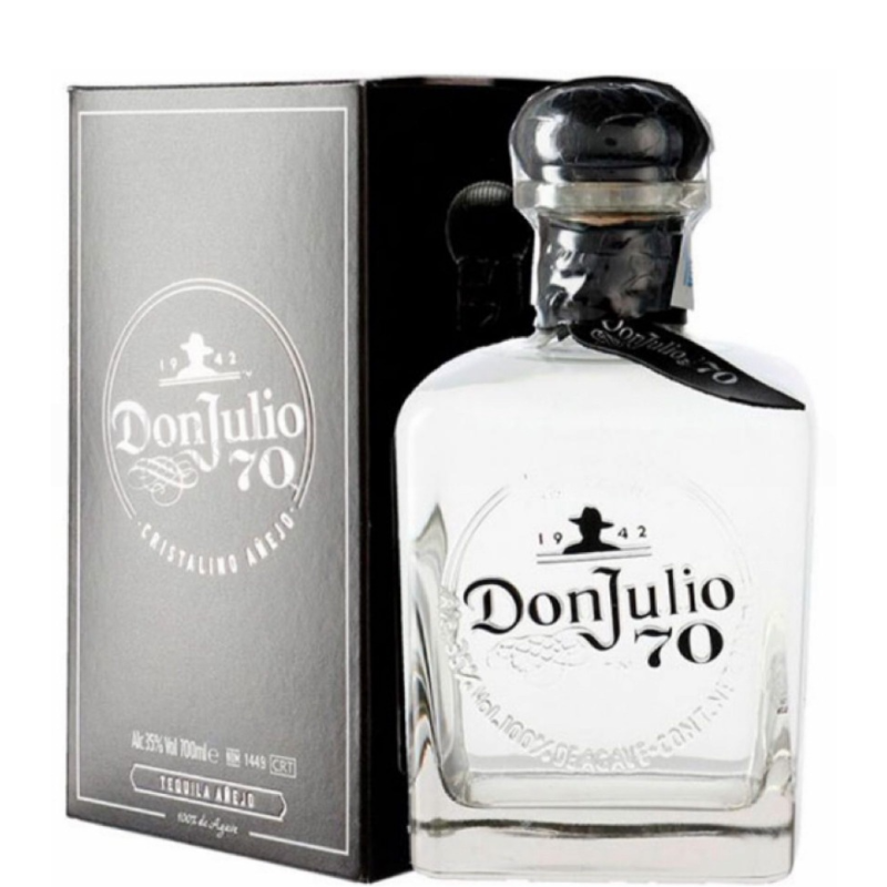 DON JULIO 70 Cristalino con estuche