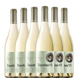 FAUSTINO VII Meio Amargo Branco x6 garrafas