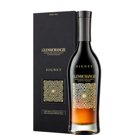 Garrafa Glenmorangie Signet com estojo