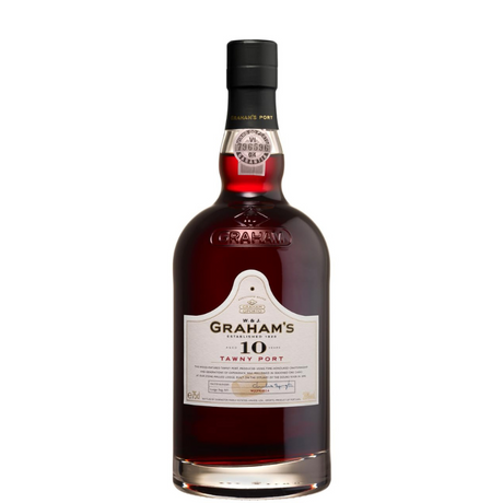 Garrafa de porto tawny Graham’s 10