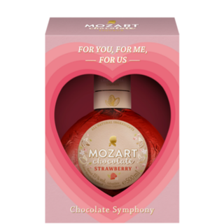MOZART Chocolate Morango + caixa coração