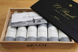 Caixa de madeira com 6 garrafas de Izadi El Regalo Viñedo Singular