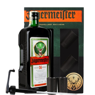 JÄGERMEISTER 1,75L. + 2 copos + dispensador