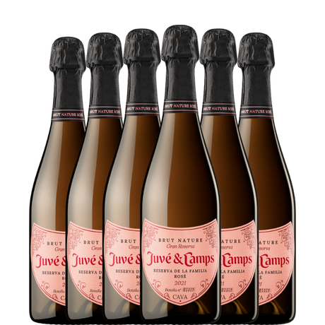 6 garrafas de JUVE & CAMPS Family Reserve ROSÉ