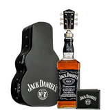 Estojo em forma de guitarra de Jack Daniel