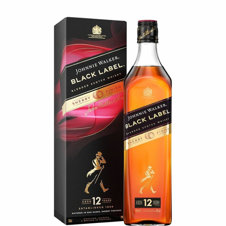 Acabamento Johnnie Walker Black Label Sherry