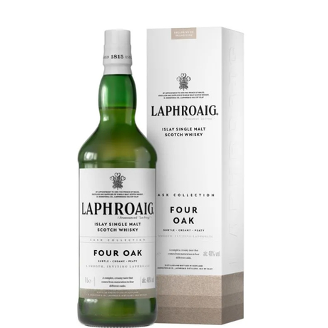 LAPHROAIG Frasco Four Oak 1L. com estojo