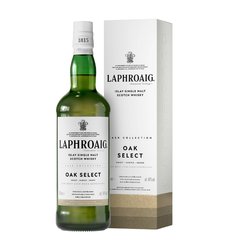 Laphroaig OAK Select garrafa com caixa