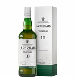 Garrafa de Laphroaig 10 anos com caixa