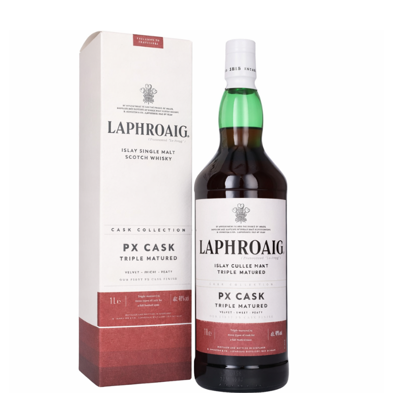 LAPHROAIG PX CASK TRIPLE MATURED 1L.
