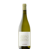 Bottle of white alcohol-free wine Le Naturel Zero Zero