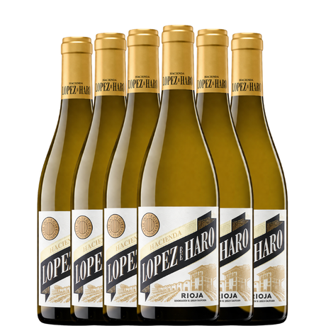 6 garrafas de Lopez de Haro Blanco 2025