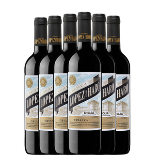 LOPEZ DE HARO Crianza 2022 x6 garrafas