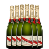 6 garrafas de G.H. Mumm Cordon Rouge