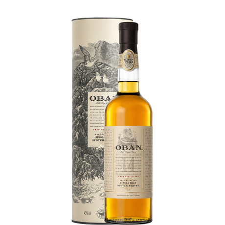Garrafa Oban 14 com estojo