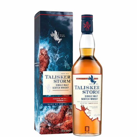 Garrafa Talisker Storm com estojo