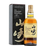 A garrafa de whisky Yamazaki 12 anos com estojo