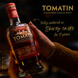 Tomatin 12 anos em barril de xerez