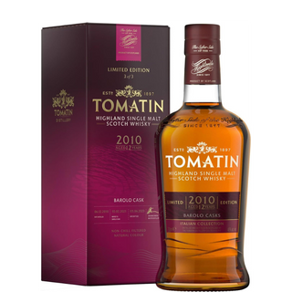 TOMATIN 12 Años BAROLO CASKS 3 de 3  Italian Collection 2010