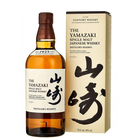Garrafa de Reserva do Destilador Yamazaki com estojo