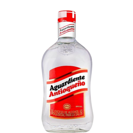 ANTIOQUEÑO Aguardente Tradicional Tampa Vermelha