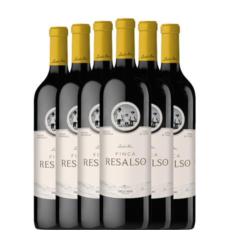 6 garrafas de Finca Resaldo 2024 da Boega Emilio Moro