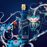 JOHNNIE WALKER BLUE LABEL ANO DO DRAGÃO DE MADEIRA