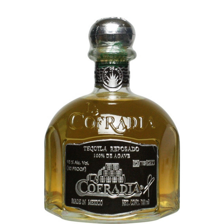Garrafa de tequila la cofradia reposado