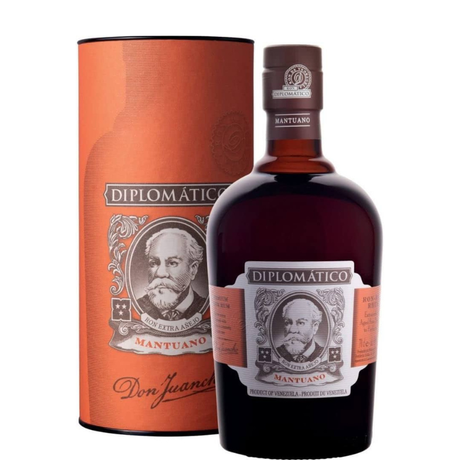 Garrafa Diplomático Mantuano com estojo